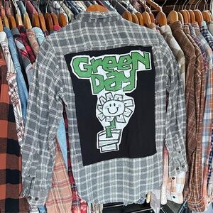 UPCYCLED band flannel